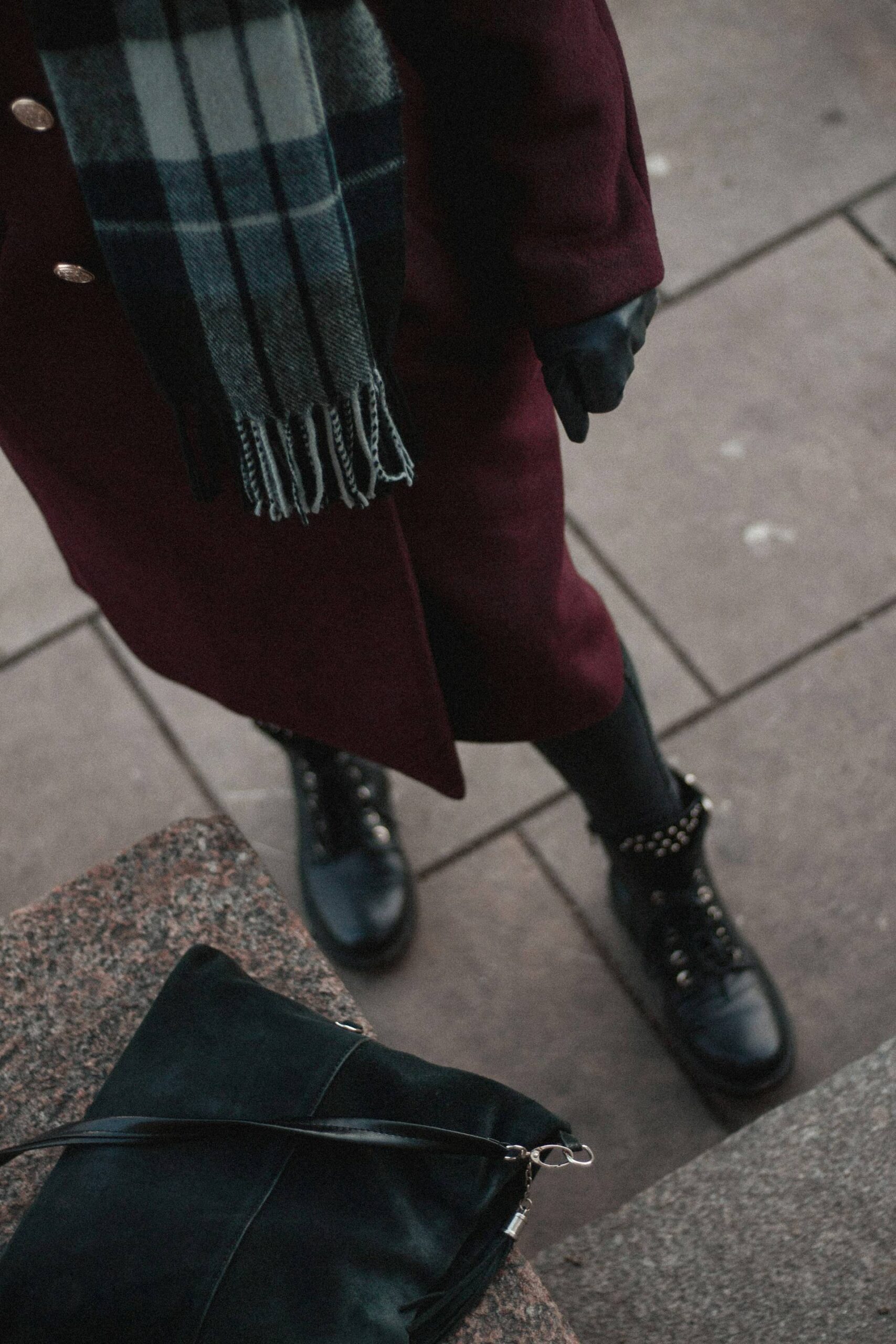 Boots, bags and scarves 